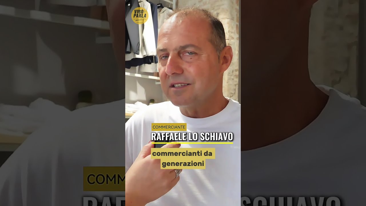 Raffaele Lo Schiavo racconta il commercio storico di Vibo Valentia con Temptation | Vibo Parla